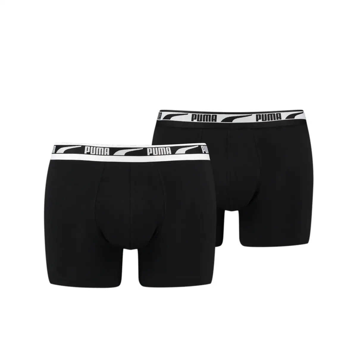 Puma PUMA MEN MULTI LOGO BOXER 2P Siyah Erkek 2'li Boxer