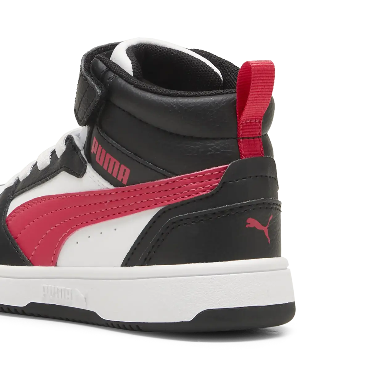 Puma Rebound V6 Mid AC+ PS Siyah Çocuk Spor Ayakkabı