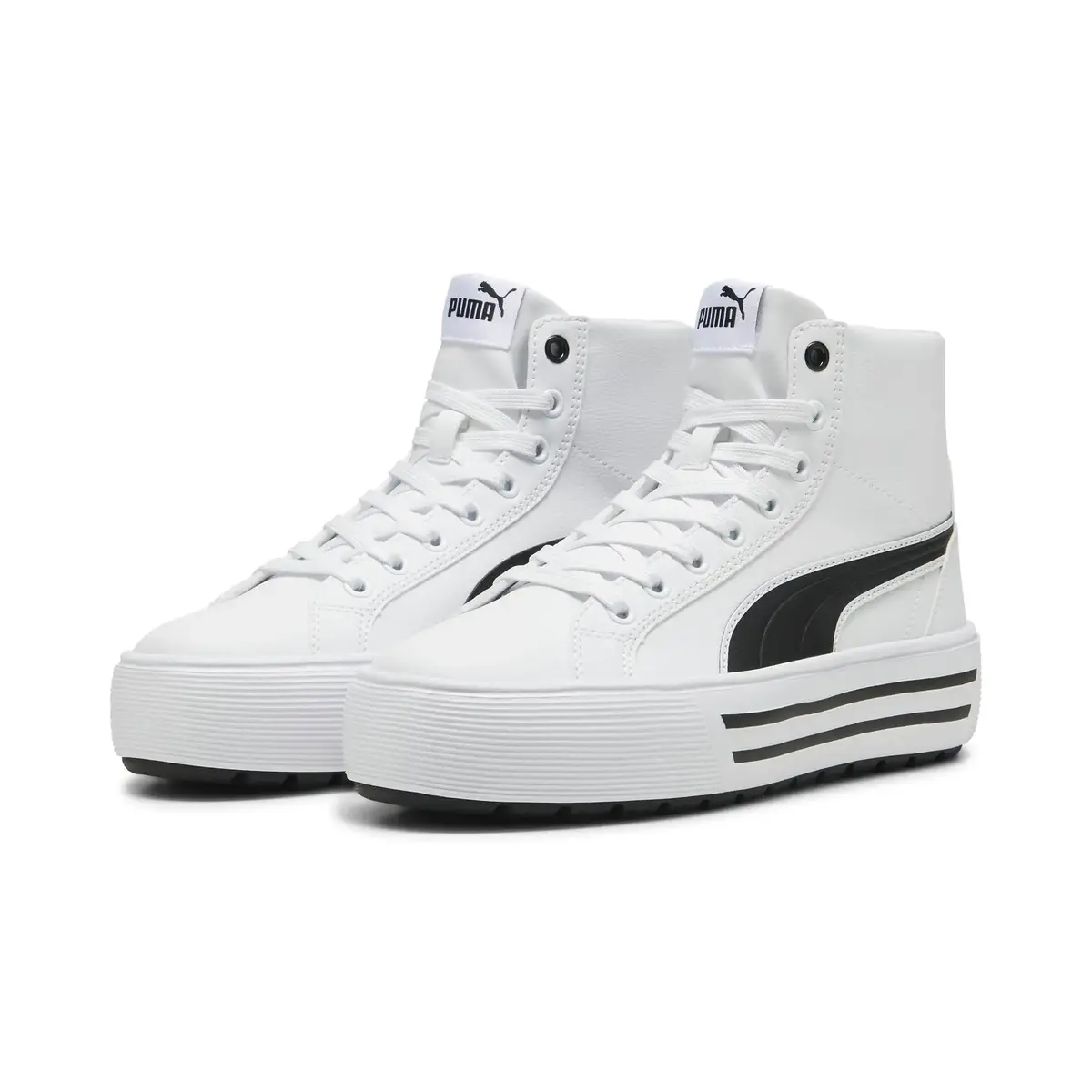 Puma Kaia 2.0 Mid SL Beyaz Kadın Bilekli Günlük Spor Ayakkabı
