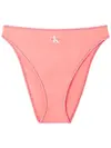 Calvin Klein HIGH LEG BIKINI Pembe Yüksek Bel Bikini Alt