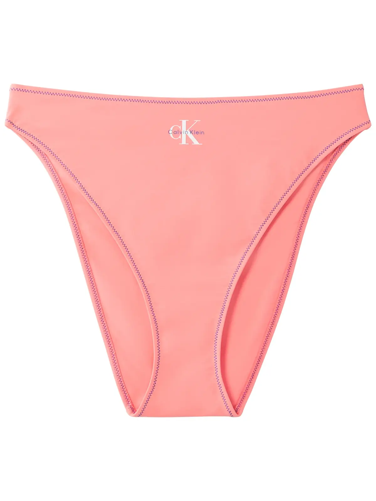 Calvin Klein HIGH LEG BIKINI Pembe Yüksek Bel Bikini Alt