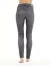 Calvin Klein HIGH RISE SKINNY Kadın Antrasit Kot Pantolon