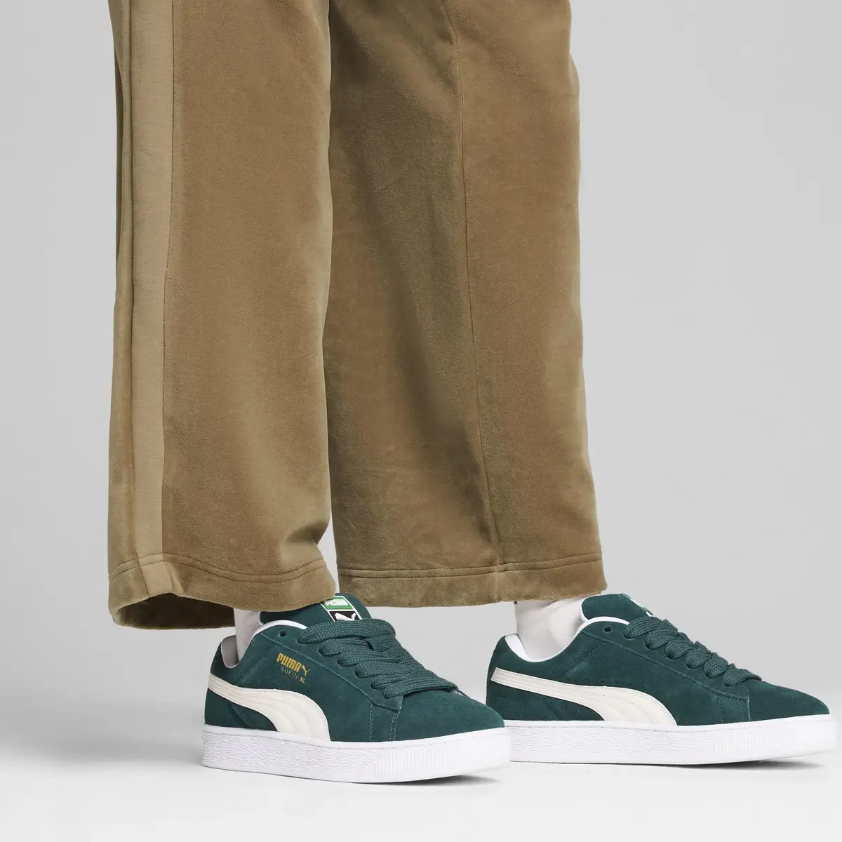 Puma Suede XL Yeşil Unisex Günlük Spor Ayakkabı