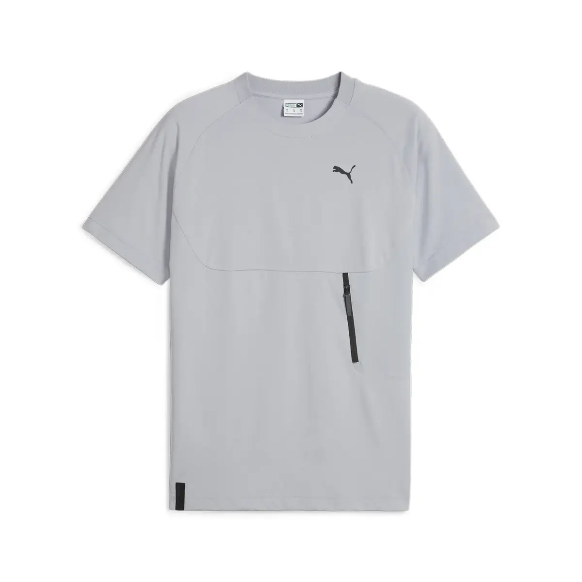 PUMATECH Pocket Tee Gri Erkek T-Shirt