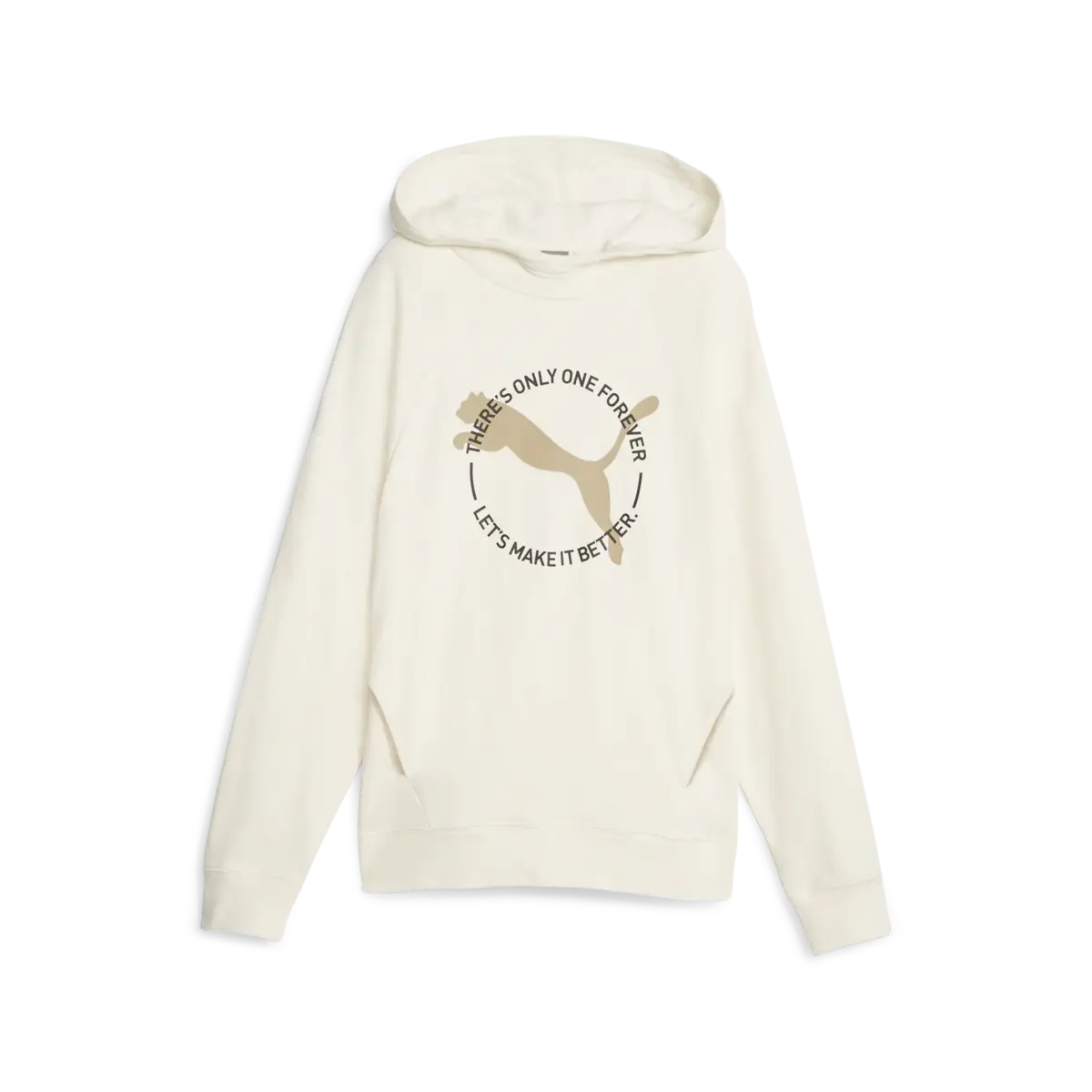 Puma BETTER SPORTSWEAR Hoodie Krem Kadın Hoodie
