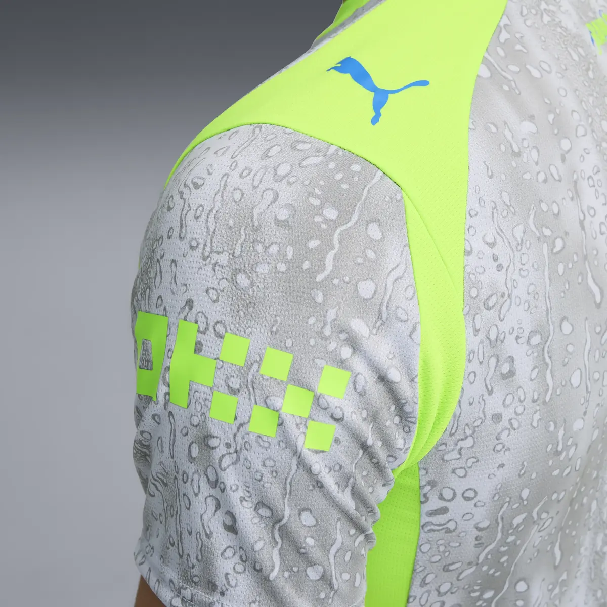 Puma MCFC 3rd Jersey Replica Gri Erkek Forma