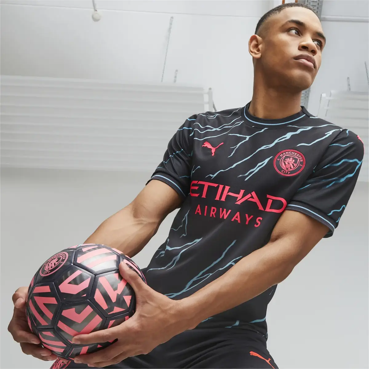 Puma MCFC 3rd Jersey Replica Lacivert Erkek Forma