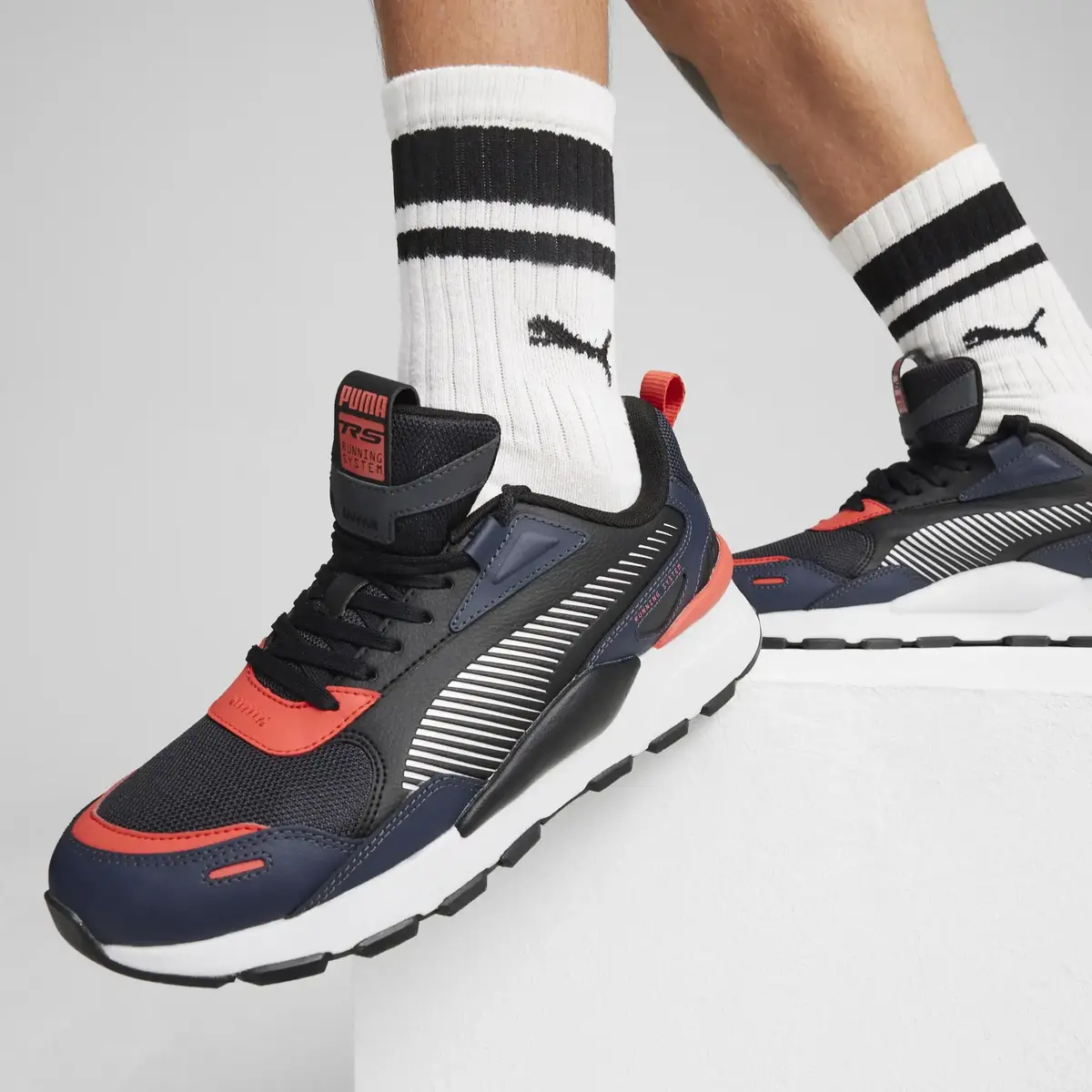Puma RS 3.0 Synth Pop Siyah Unisex Günlük Spor Ayakkabı