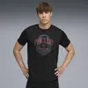 PUMA M Run Club Graphic Tee Siyah Erkek T-Shirt