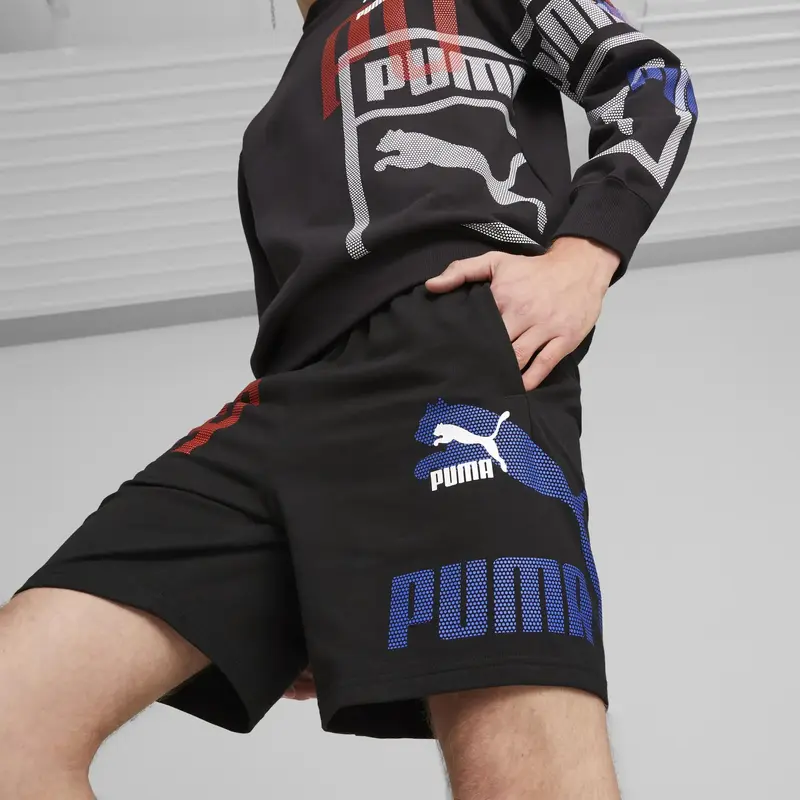 Puma CLASSICS GEN. PUMA Shorts 8" Erkek Siyah Şort