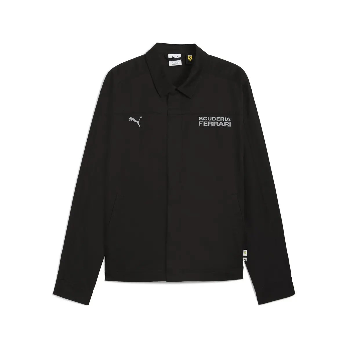 Puma Ferrari Lifestyle Jacket Siyah Erkek Fermuarlı Ceket