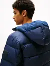 Tommy Hilfiger TJM HOODED LOGO JACK, C1G Lacivert Erkek Şişme Mont