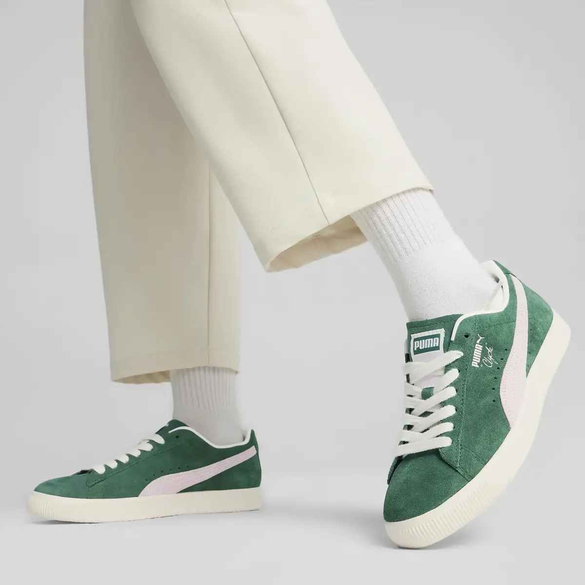 Puma Clyde OG Yeşil Unisex Günlük Spor Ayakkabı