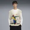 Puma Knit Vest Krem Erkek Yelek