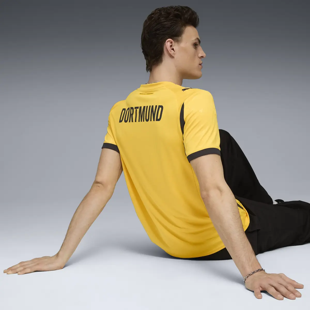 Puma BVB Cup Jersey Replica Sarı Erkek Forma