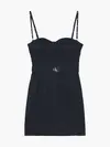 Calvin Klein BUSTIER DRESS Kadın Siyah Elbise