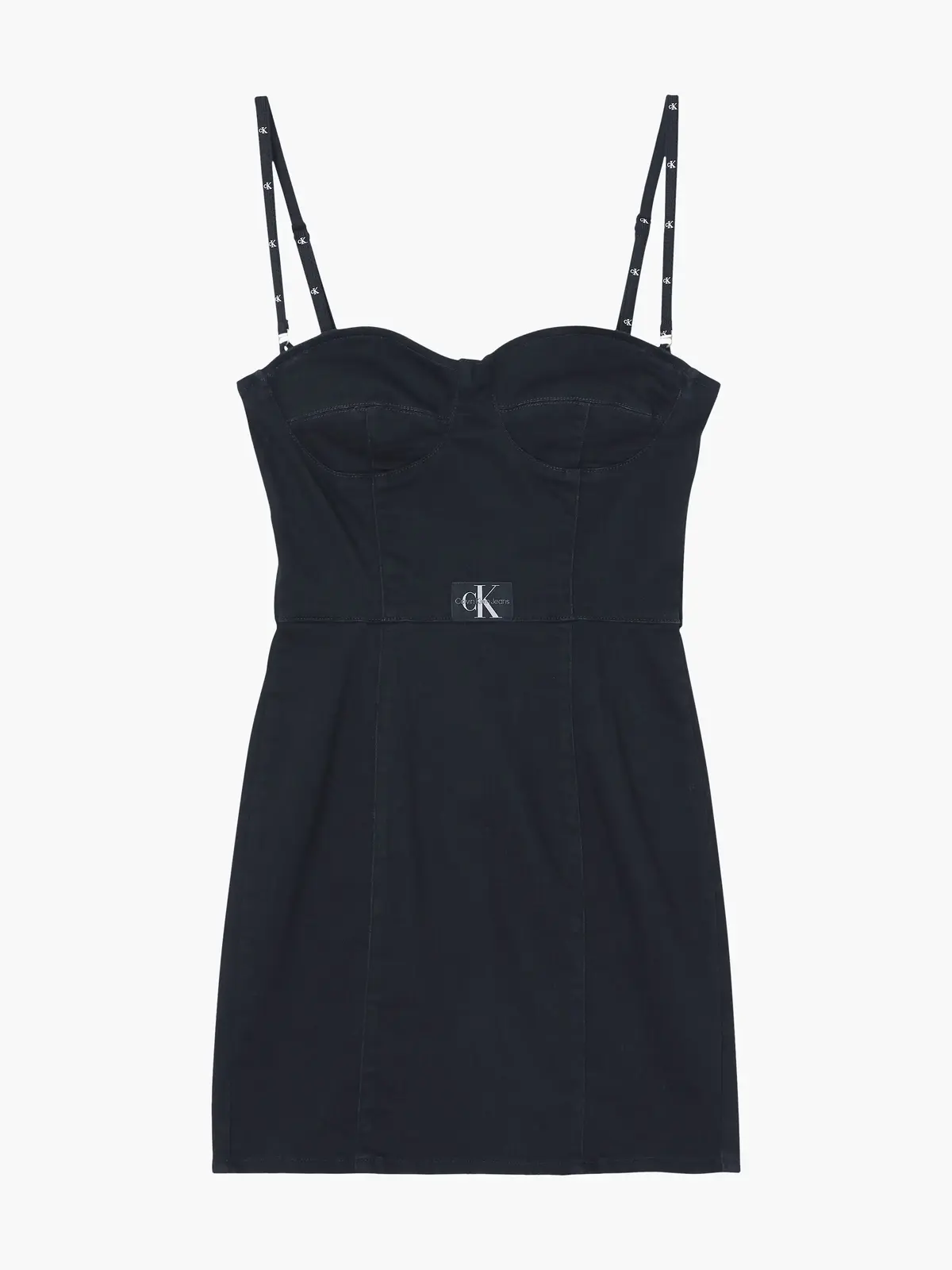 Calvin Klein BUSTIER DRESS Kadın Siyah Elbise