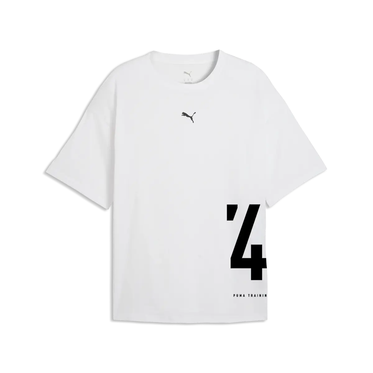 Puma M GRAPHIC OVERSIZED TEE Beyaz Erkek T-Shirt