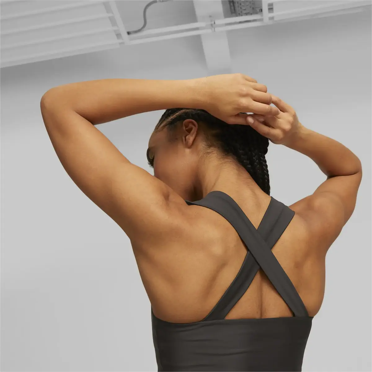 Puma T7 Crop Top Siyah Kadın T-Shirt