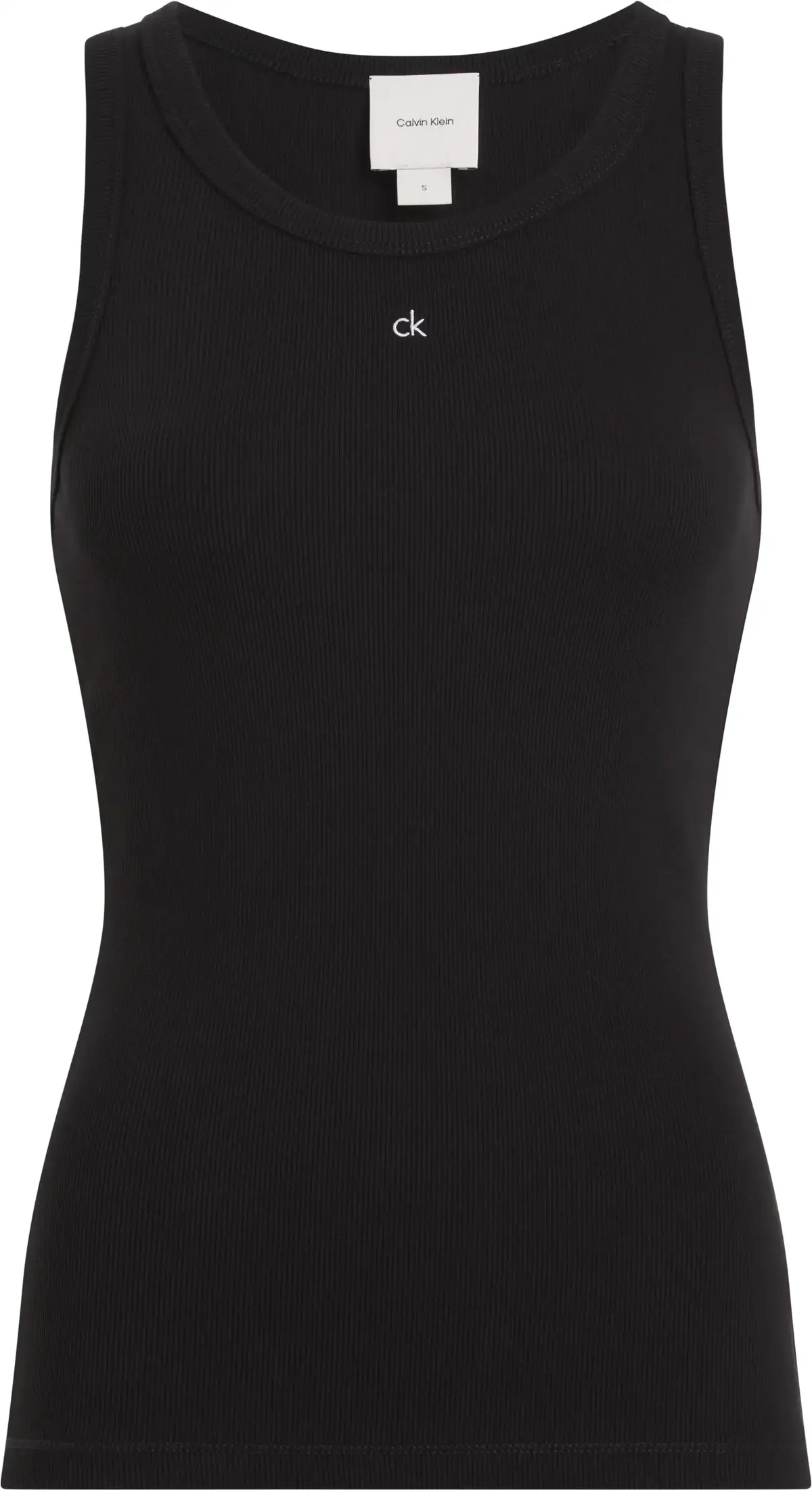 Calvin Klein CK EMB GRAPHIC SLIM, BEH Siyah Kadın T-Shirt & Polo