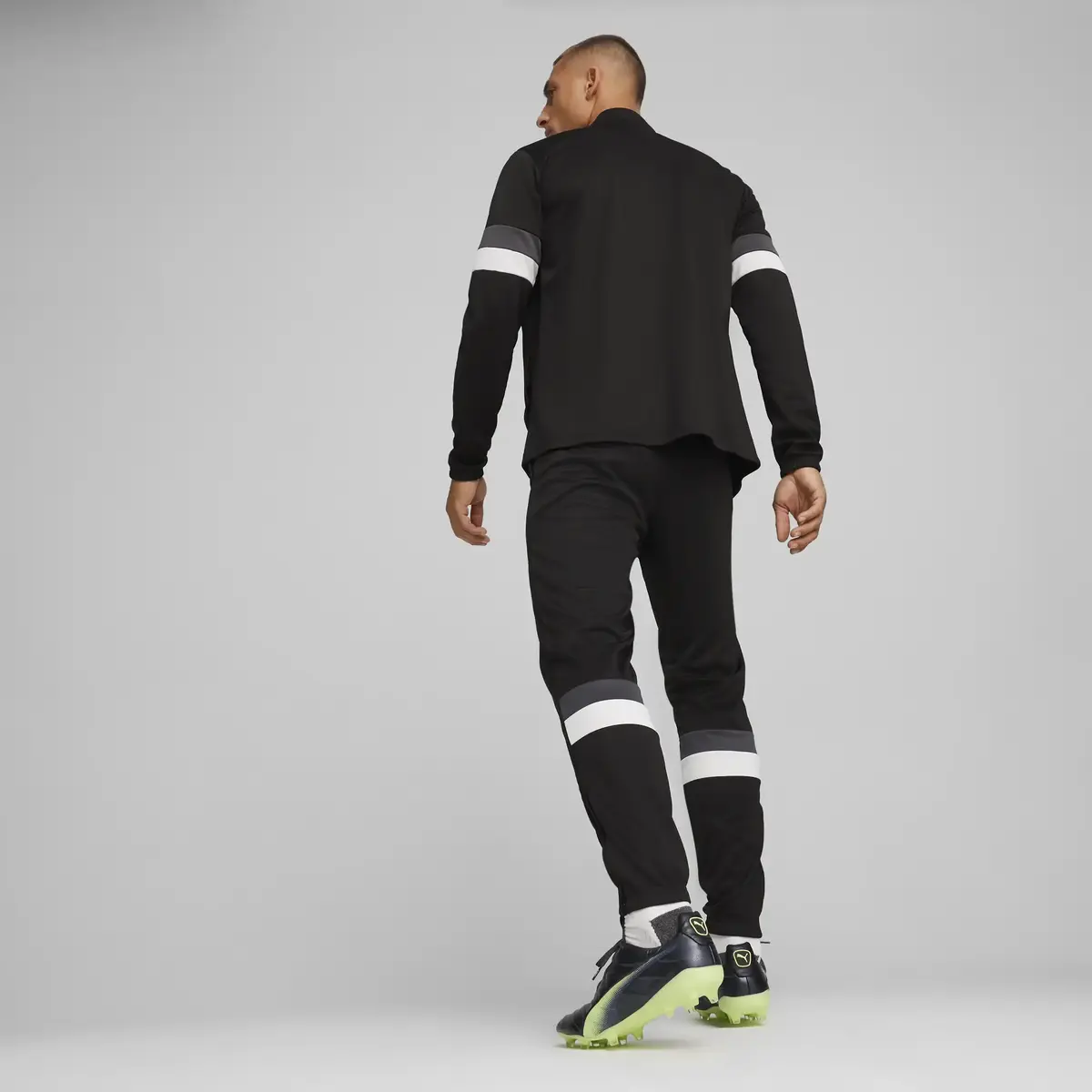 Puma teamRISE Tracksuit Siyah Erkek Eşofman Takımı