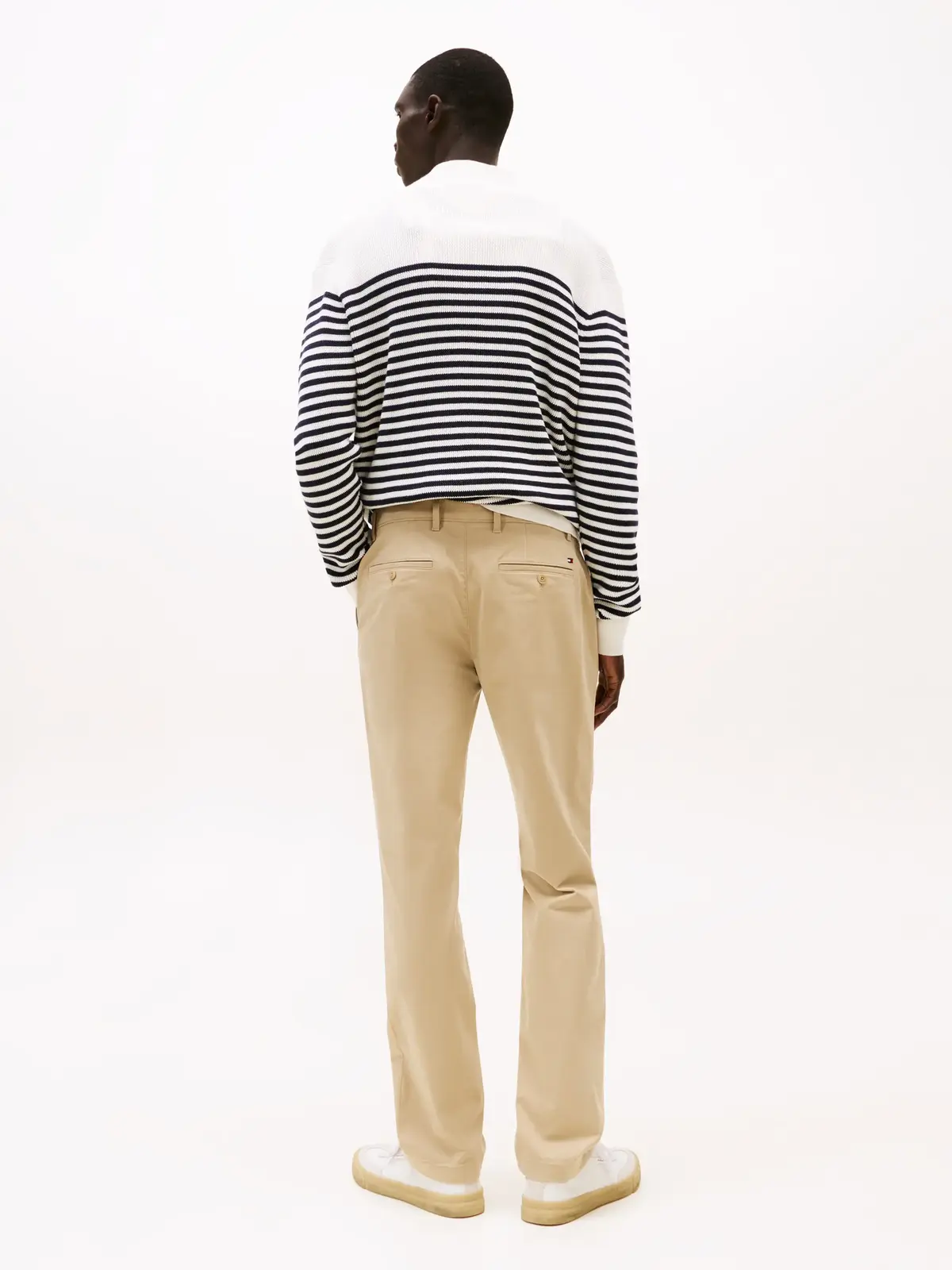 Tommy Hilfiger DENTON CHINO SATIN, AEG Bej Erkek Pantolon