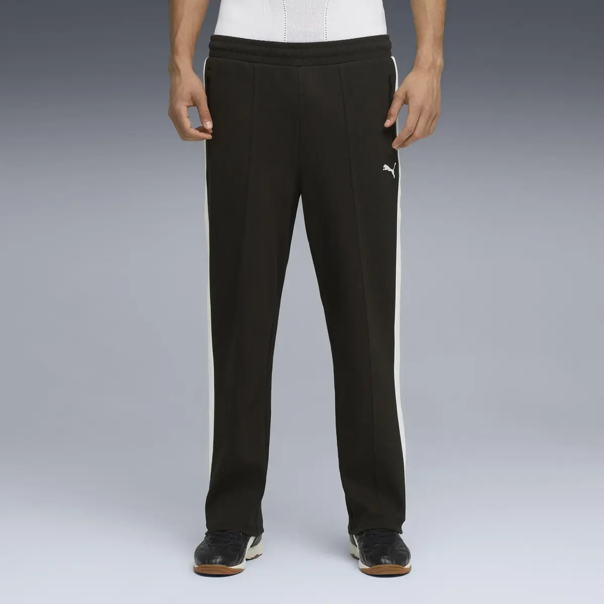 Puma T7 Relaxed Track Pants Siyah Erkek Eşofman Altı