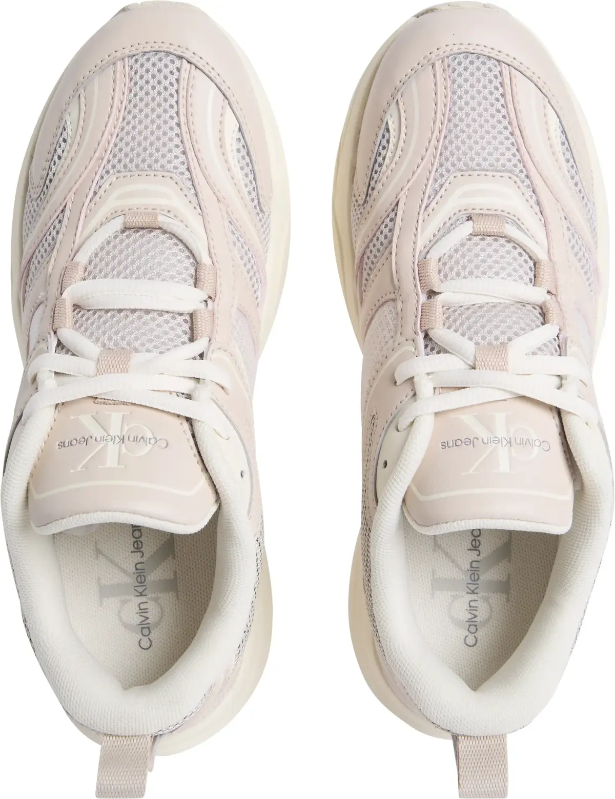 Calvin Klein RETRO TENNIS MESH ML, 0YB Pembe Kadın Spor Ayakkabı & Sneaker