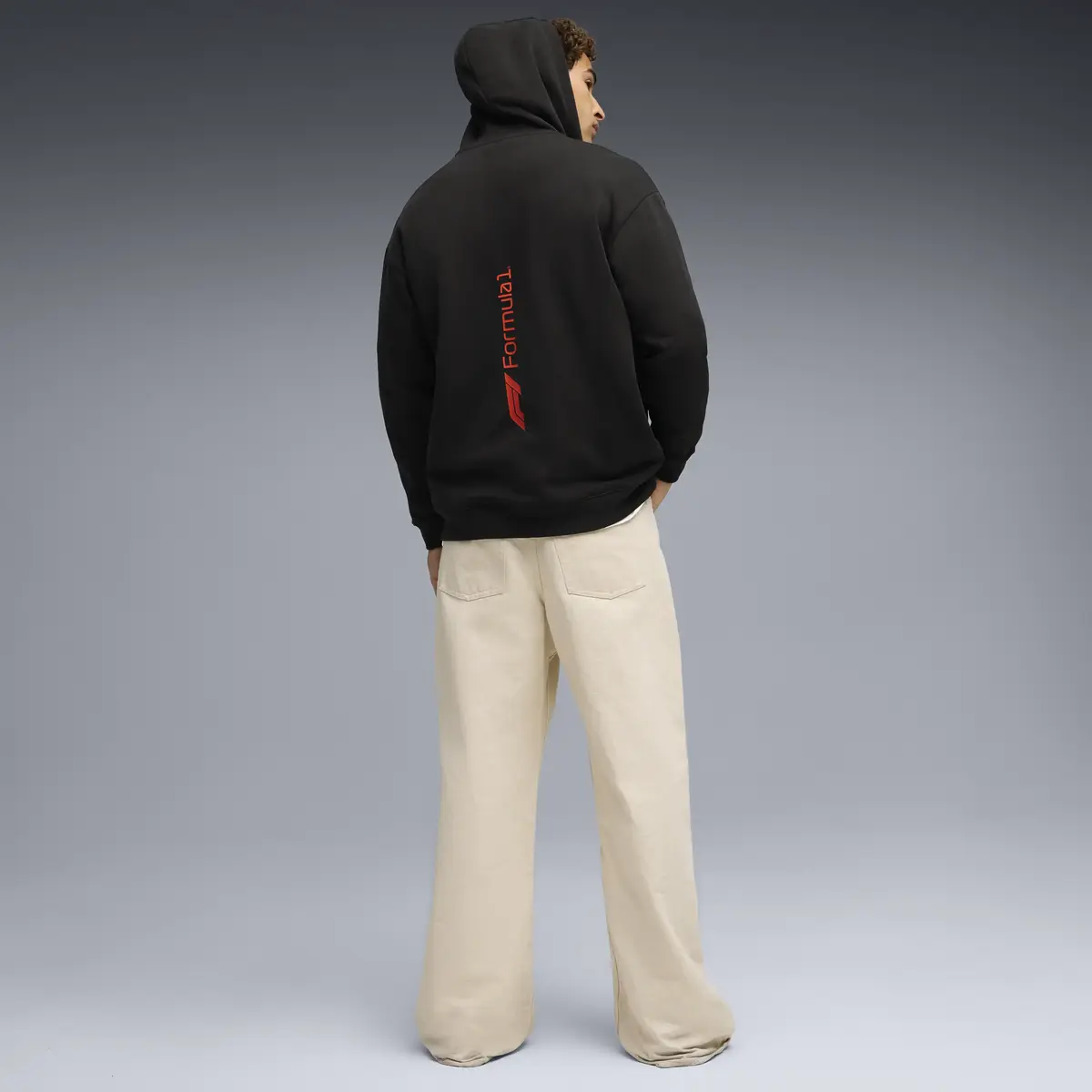 Puma F1 Essential+ Fullzip Hoodie Siyah Erkek Sweatshirt
