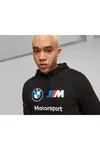 Puma BMW MMS ESS Hoodie Fleece Siyah Erkek Hoodie