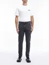 Calvin Klein TAPERED WASHED BLACK Erkek Antrasit Kot Pantolon