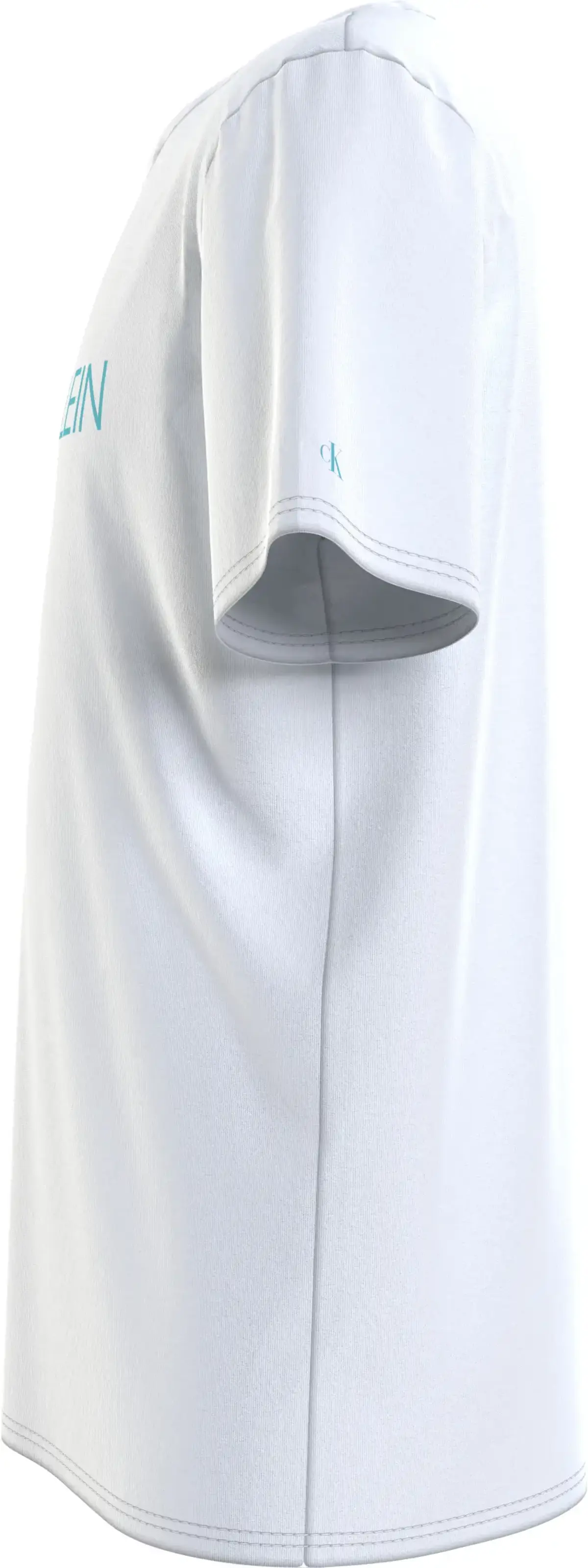 Calvin Klein INSTITUTIONAL T-SHIR Erkek Beyaz T-Shirt
