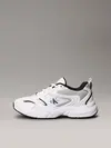 Calvin Klein RETRO TENNIS MESH ML, 01W Beyaz Kadın Spor Ayakkabı & Sneaker