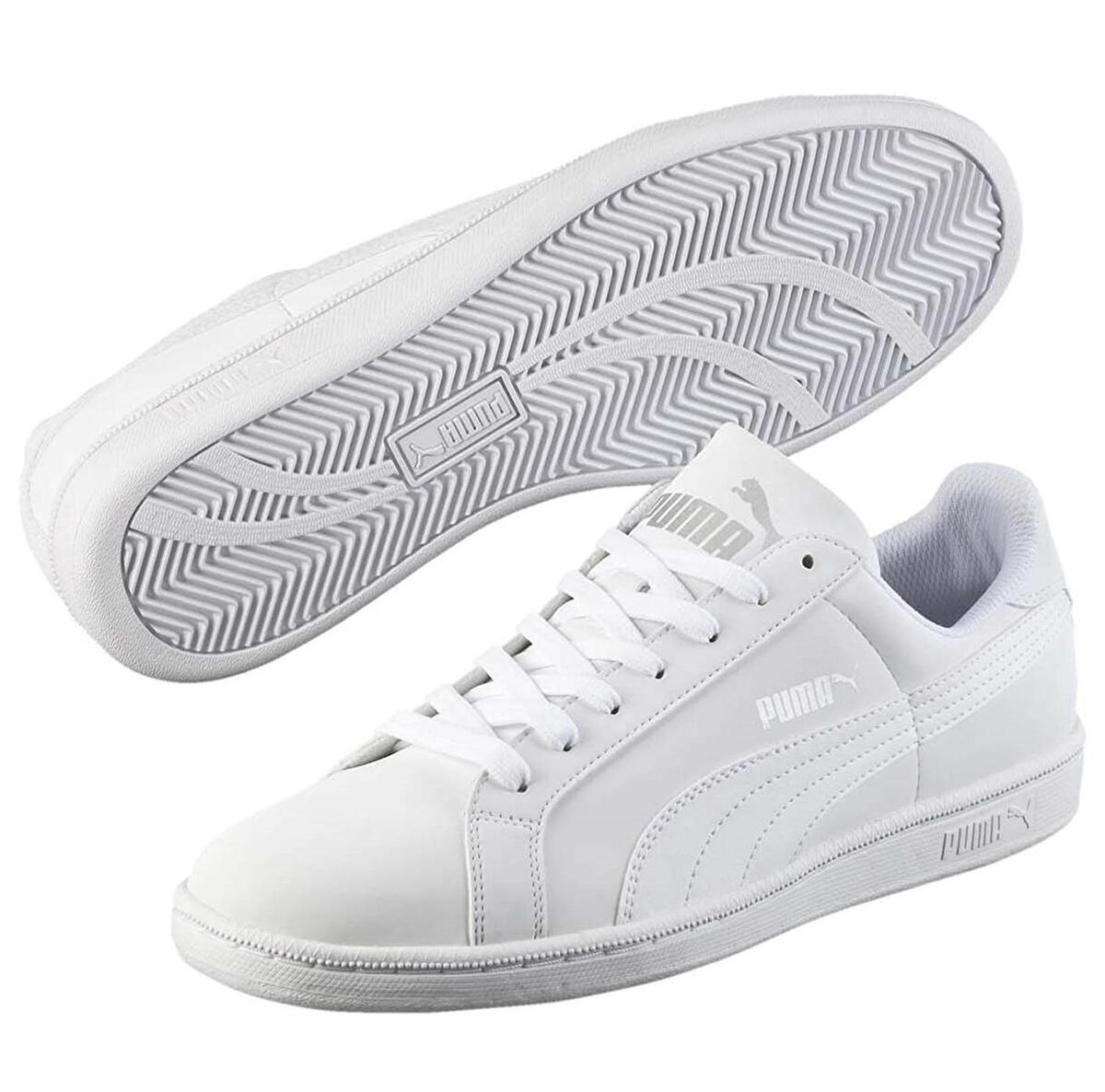 Puma Smash v2 Buck - Beyaz Erkek Günlük Spor Ayakkabı