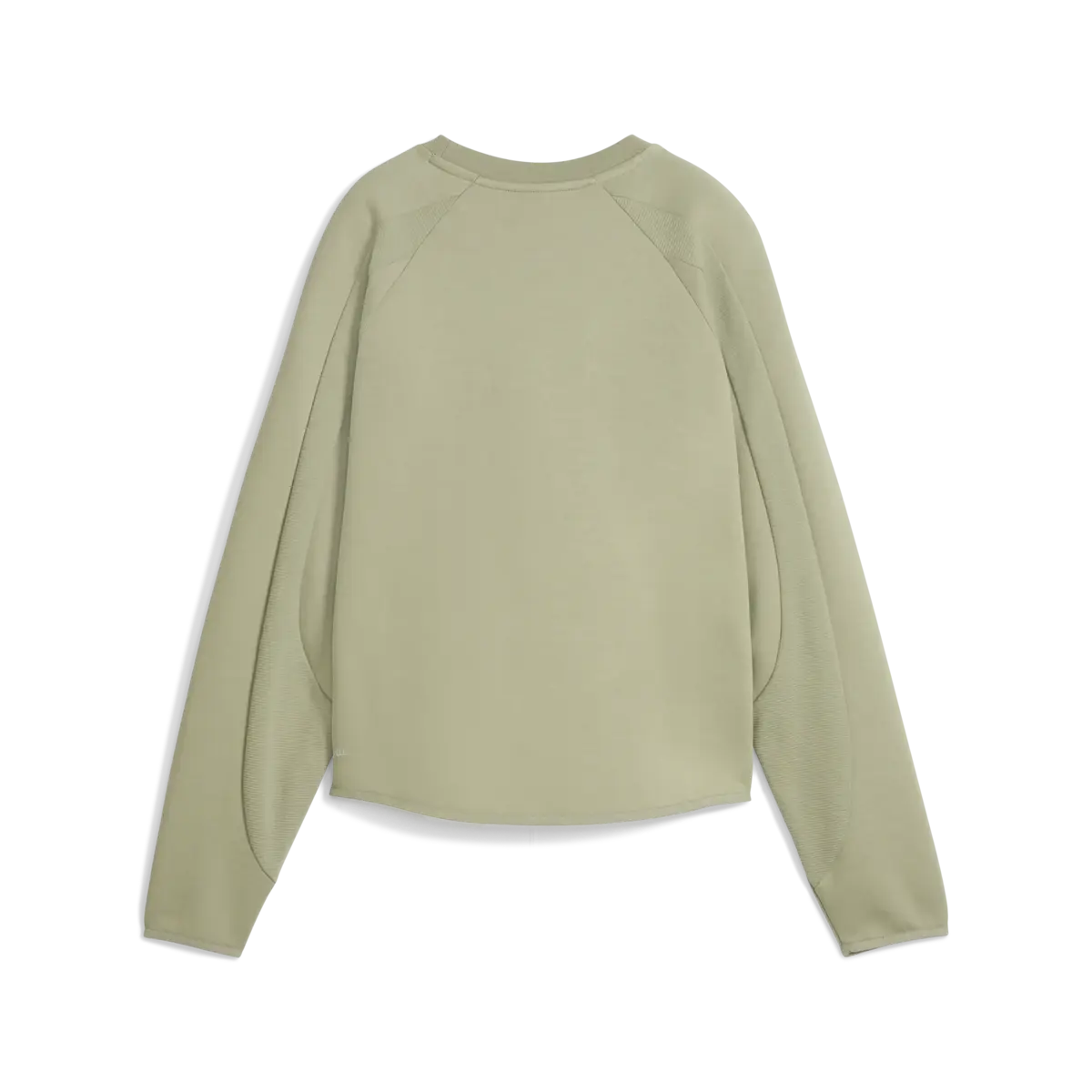 Puma Evostripe Comfort Short Crew Yeşil Kadın Regular Fit Sweatshirt