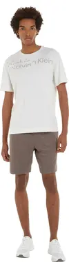 Calvin Klein PW - S/S - GRAPHIC T Erkek Beyaz T-Shirt