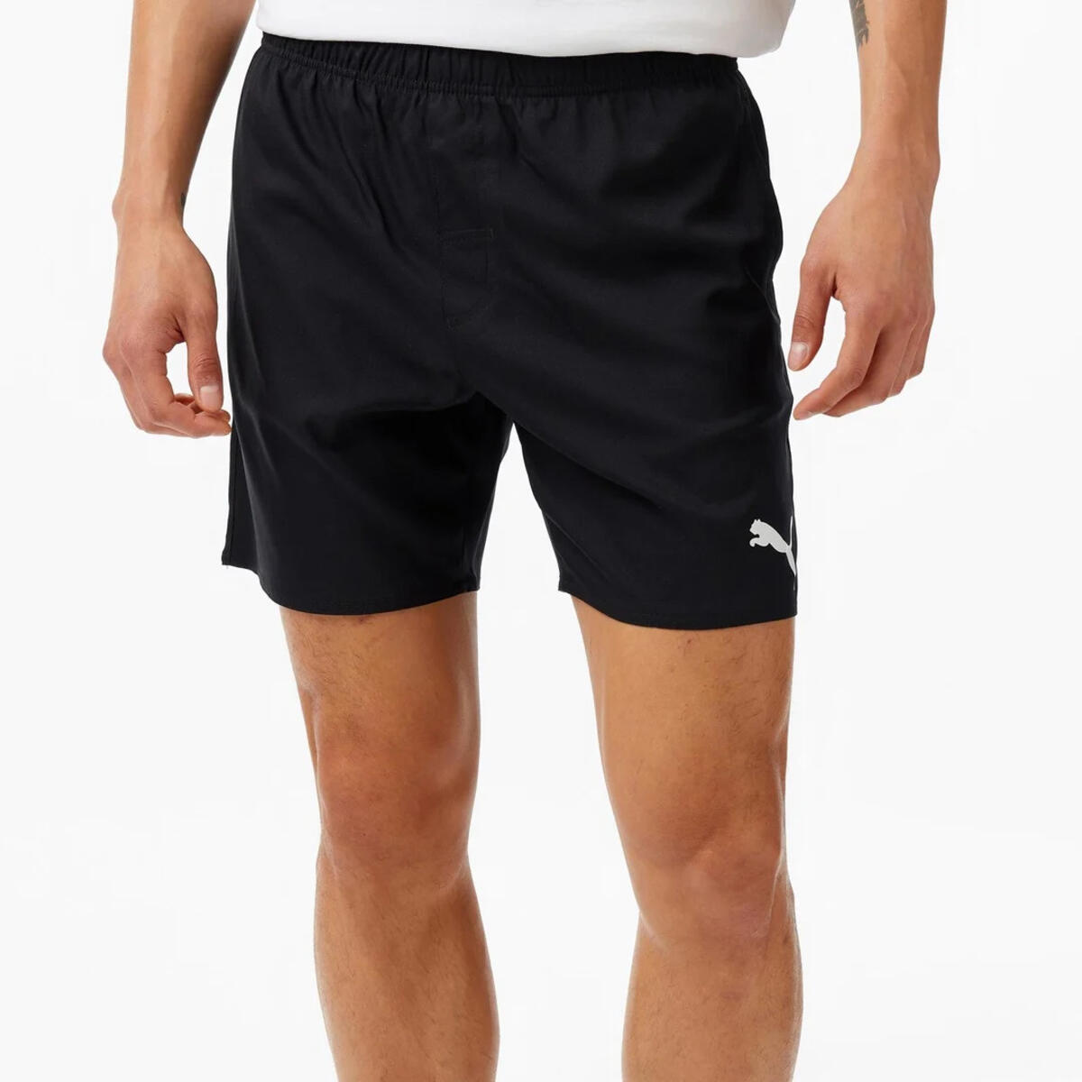 PUMA SWIM MEN MID SHORTS 1P black Siyah Erkek Mayo Şort