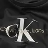 Calvin Klein REFLECTIVE MONOGRAM Kadın Siyah T-Shirt