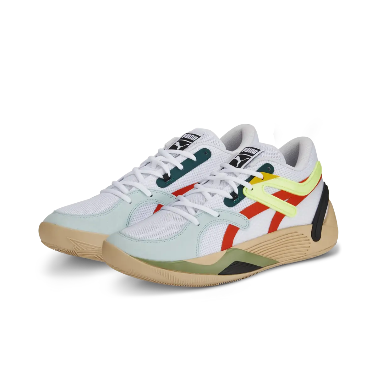 Puma TRC Blaze Court Beyaz Erkek Spor Ayakkabı & Sneaker