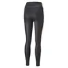 Puma T7 High Waist Shiny Leggings Siyah Yüksek Bel Kadın Tayt