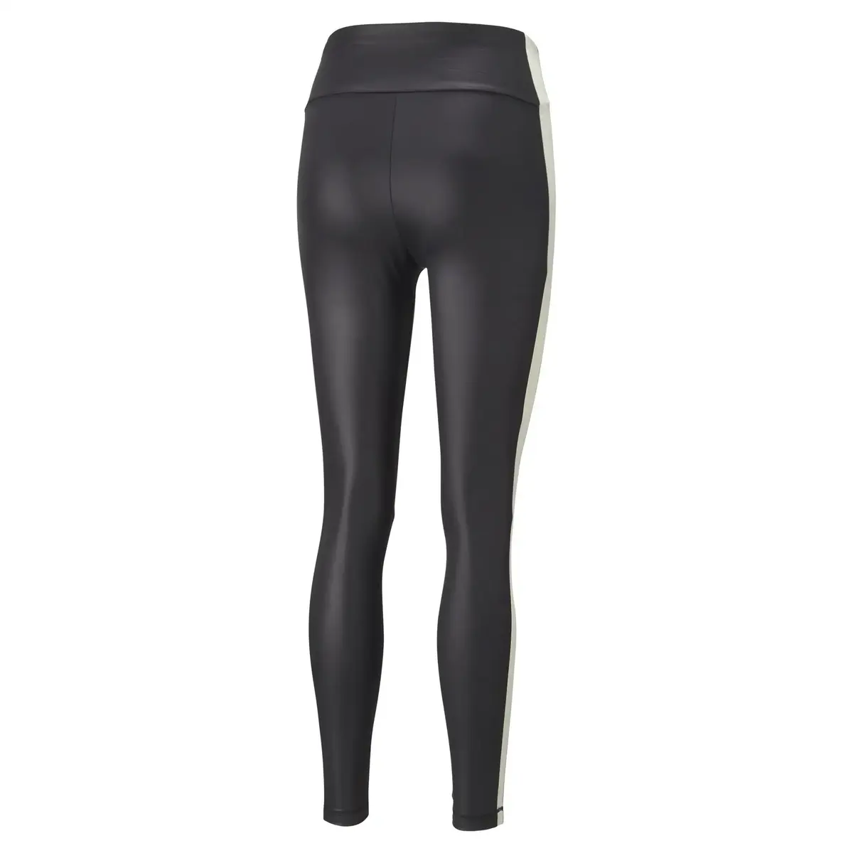 Puma T7 High Waist Shiny Leggings Siyah Yüksek Bel Kadın Tayt