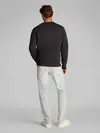 Calvin Klein LABEL C Siyah Erkek Sweatshirt