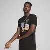 PUMA WARDROBE ESS Graphic Tee Siyah Erkek T-Shirt