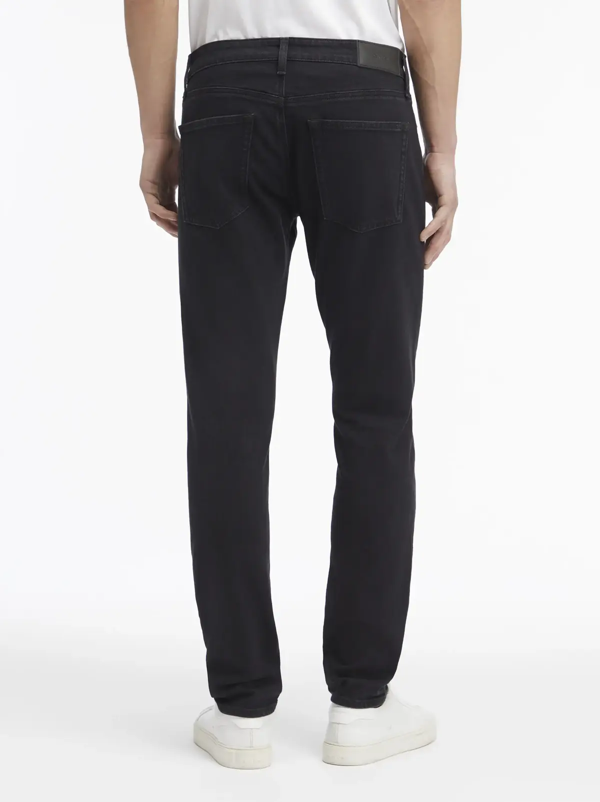 Calvin Klein SLIM FIT - RINSE BLA, 1AP Siyah Erkek Jean Pantolon