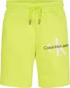 Calvin Klein GLOW IN THE DARK LOG Erkek Sarı Şort
