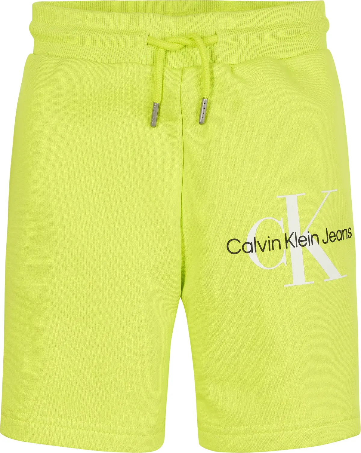 Calvin Klein GLOW IN THE DARK LOG Erkek Sarı Şort