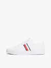 Tommy Hilfiger TH HI VULC LOW CORE, YBS Beyaz Erkek Spor Ayakkabı & Sneaker