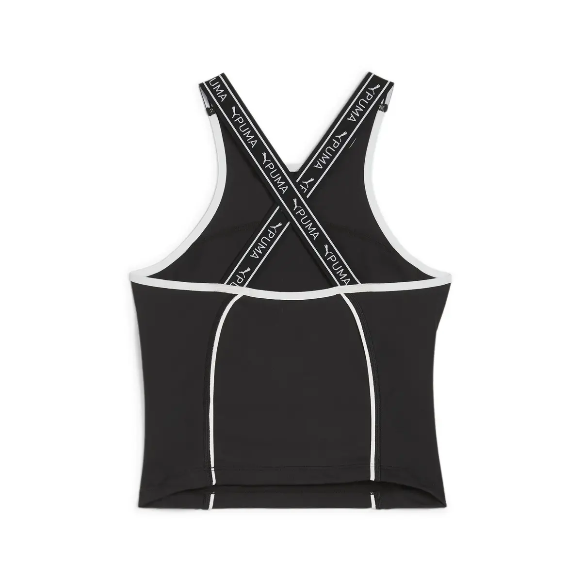 Puma FIT TRAIN STRONG FITTED TANK Siyah Kadın T-Shirt