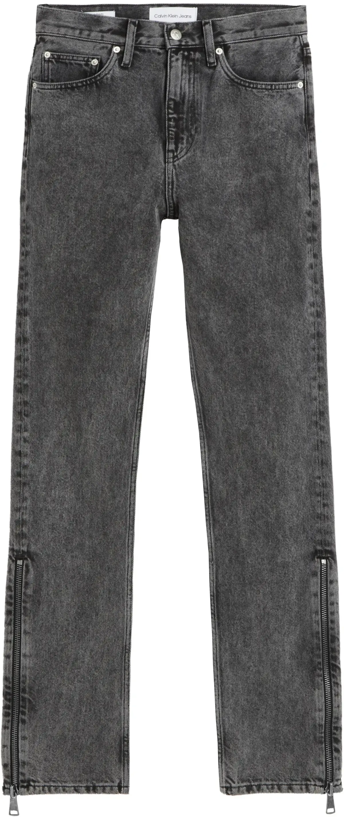 Calvin Klein AUTHENTIC SLIM STRAI Kadın Antrasit Kot Pantolon