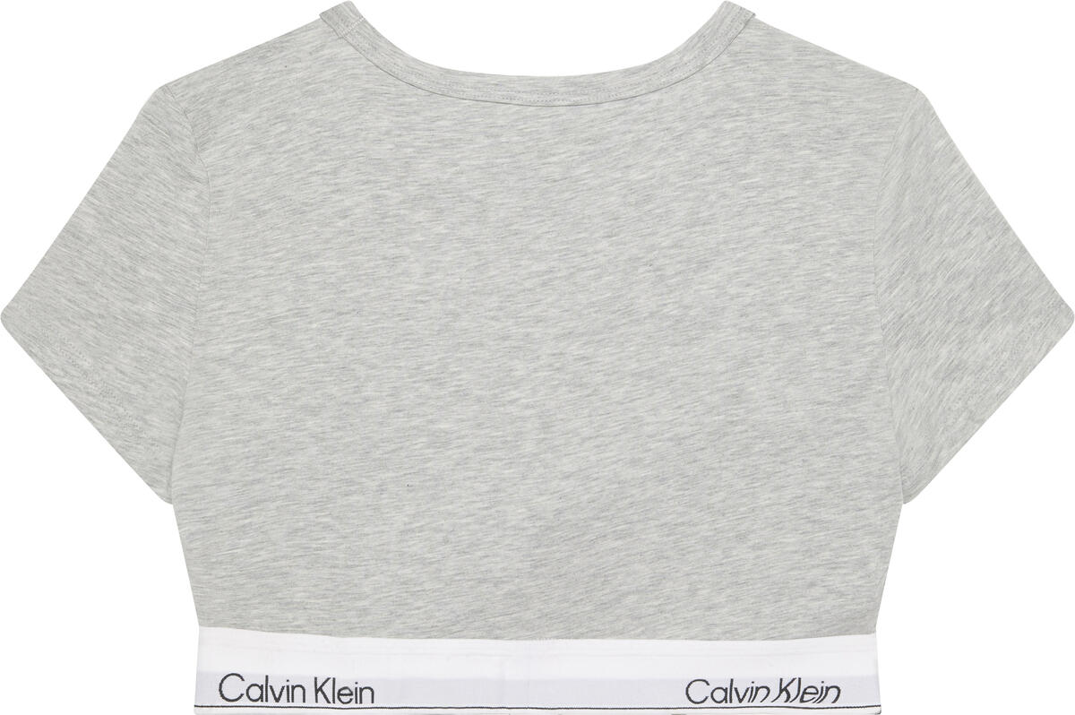 Calvin Klein T-SHIRT BRALETTE Gri Kadın Bralet